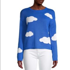 Anthropologie cloud, sweater, size medium